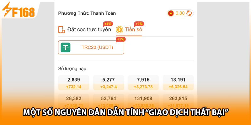 Một số nguyên dân dẫn tính “giao dịch thất bại”