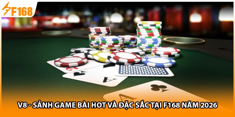 V8 - Sảnh Game Bài Hot Và Đặc Sắc Tại F168 Năm 2026